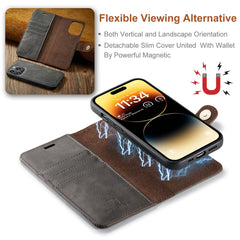 Magnet Split Phone Leather Case