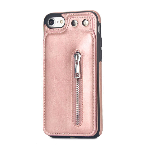 Leather Phone Case Card Holder Wallet Cover