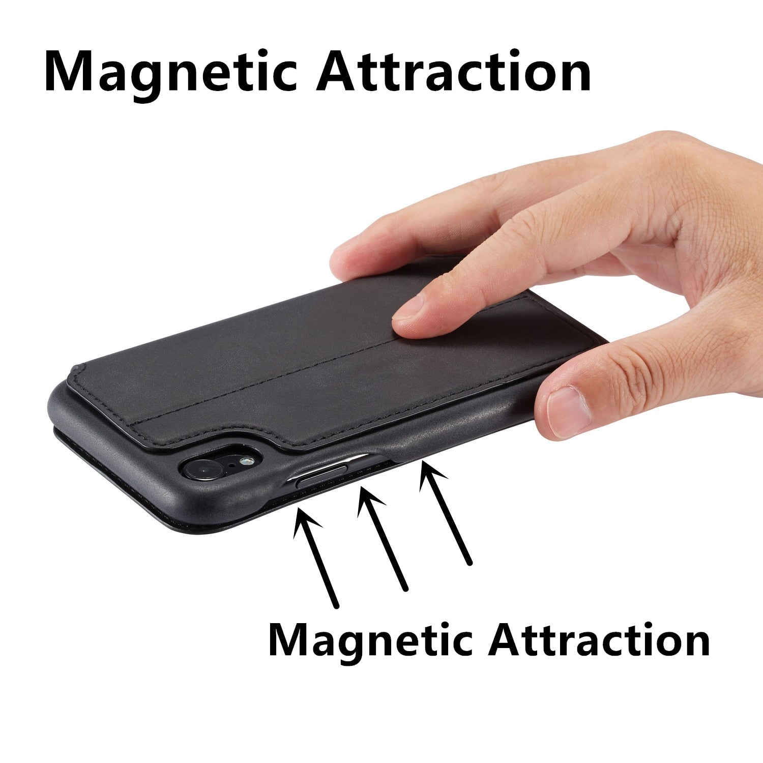 Magnetic Flip Cover Phone Case