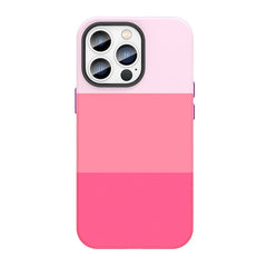 Mobile phone case  three color splicing g anti-drop case cover
