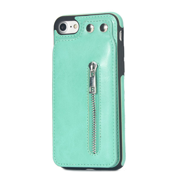 Leather Phone Case Card Holder Wallet Cover