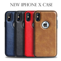 Luxury Slim PU Leather Case