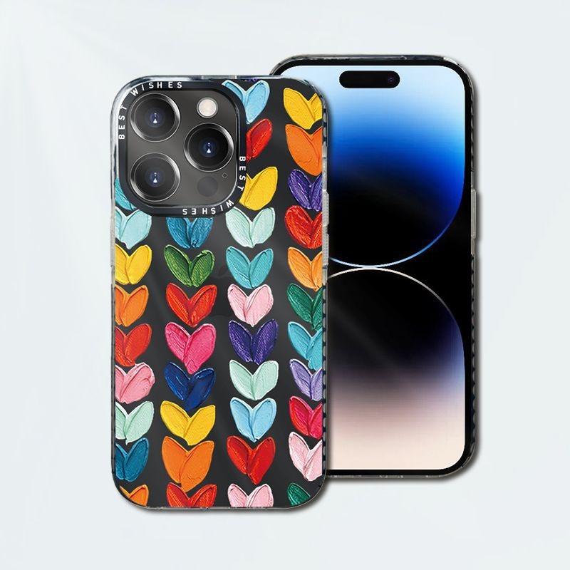 Love x Letter Transparent iPhone Case