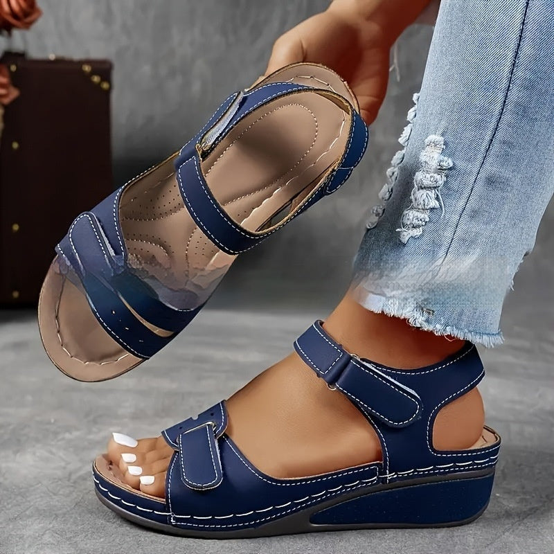 Thick Bottom Plus Size Strap Sandals