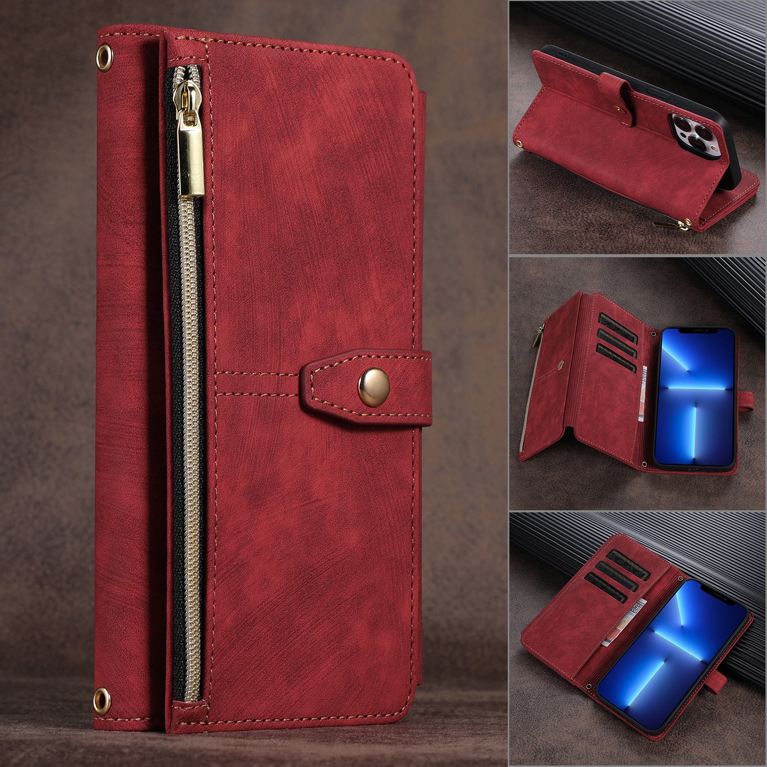 Protective case, flip cover leather case