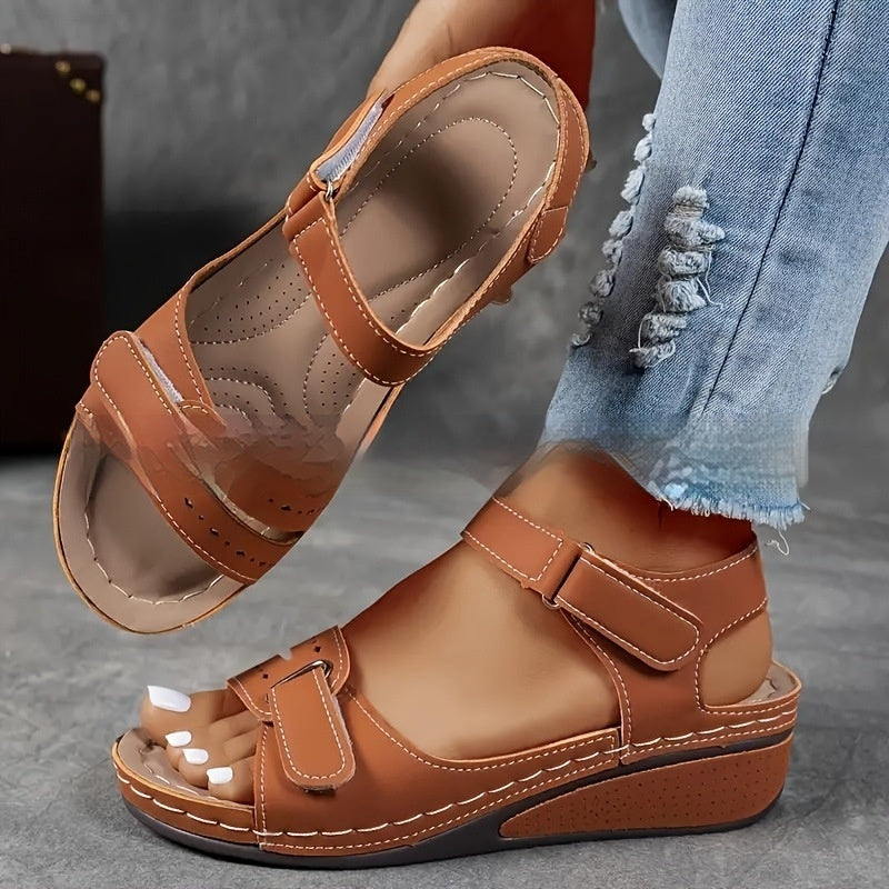 Thick Bottom Plus Size Strap Sandals