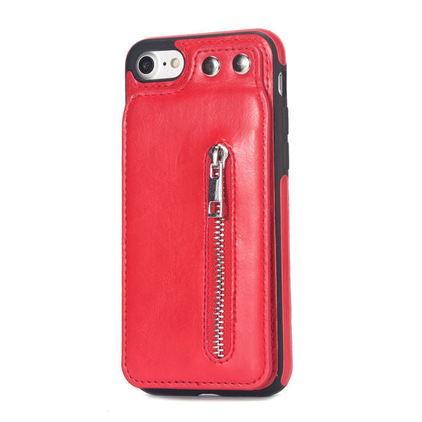 Leather Phone Case Card Holder Wallet Cover