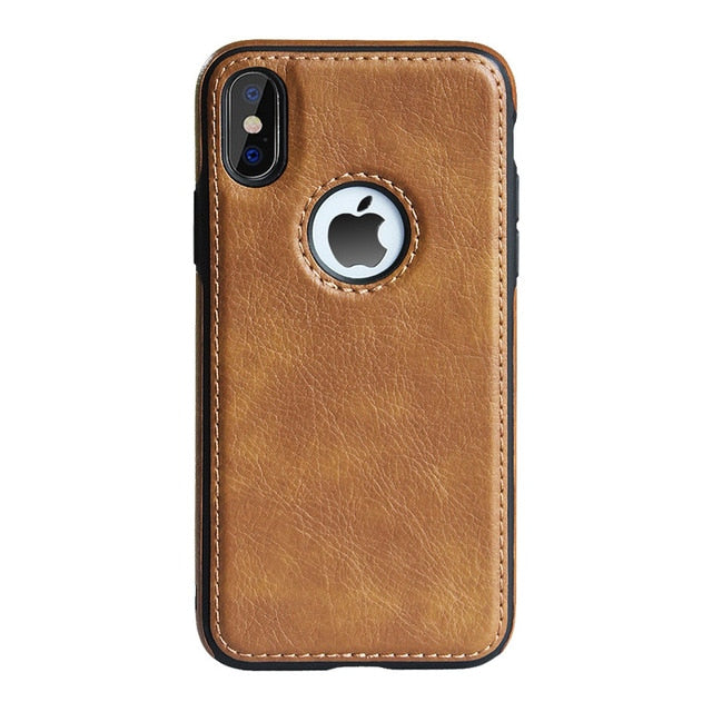 Luxury Slim PU Leather Case