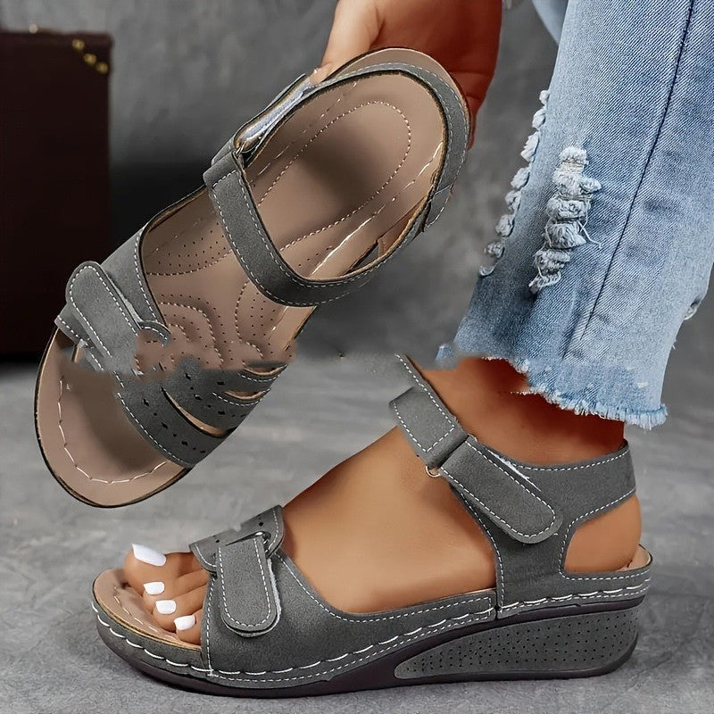 Thick Bottom Plus Size Strap Sandals