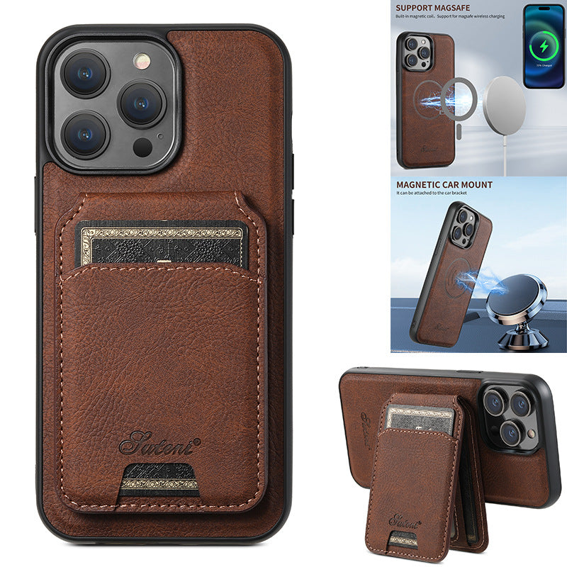 IPhone case car magnetic suction iPhone  protective cover