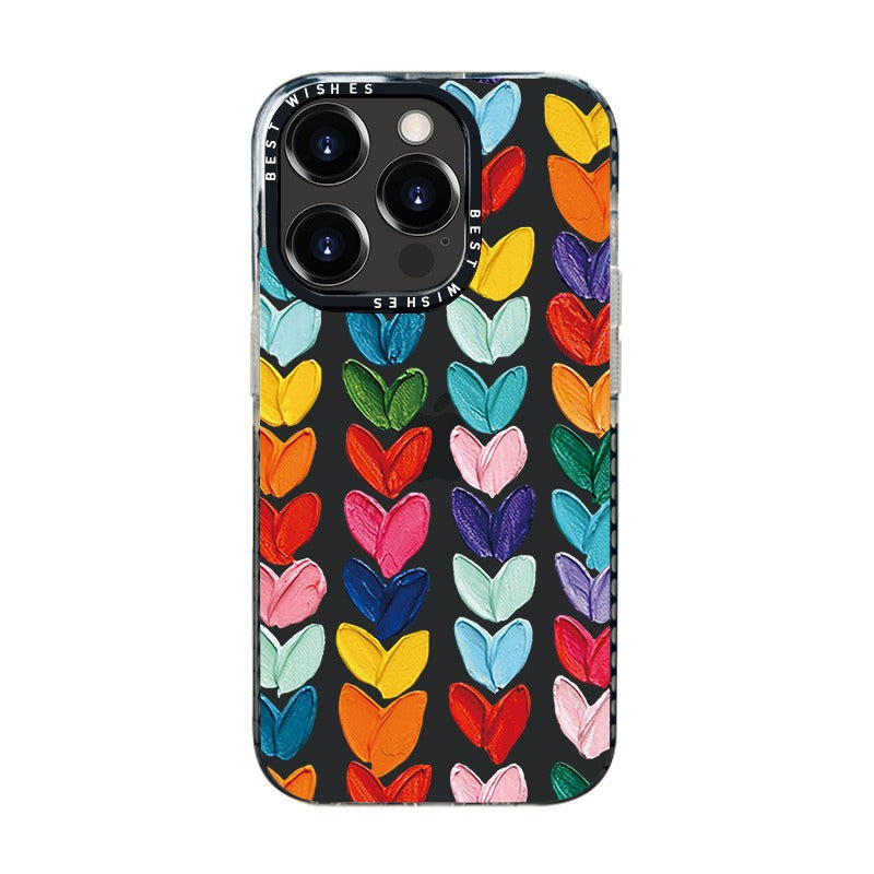 Love x Letter Transparent iPhone Case