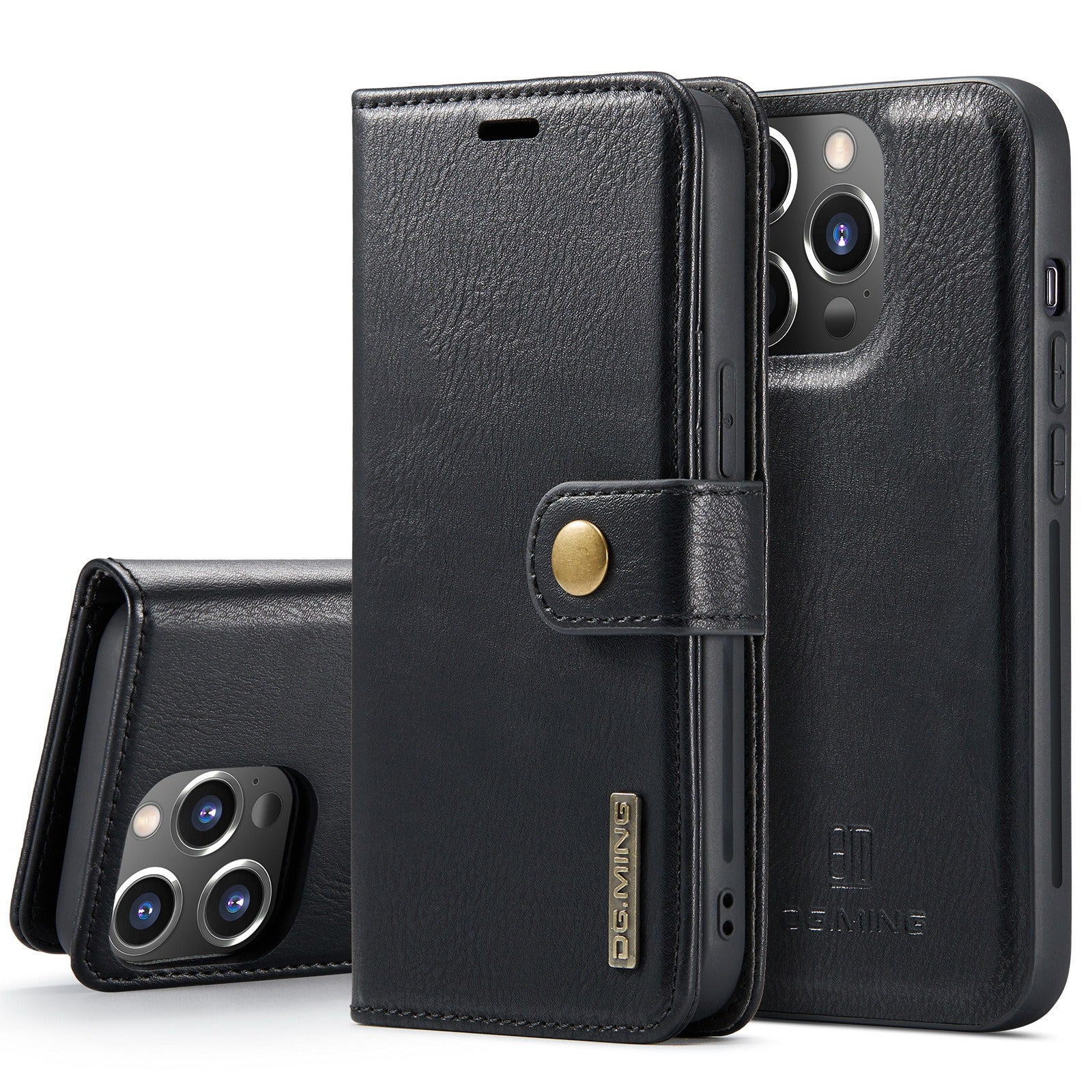 Magnet Split Phone Leather Case