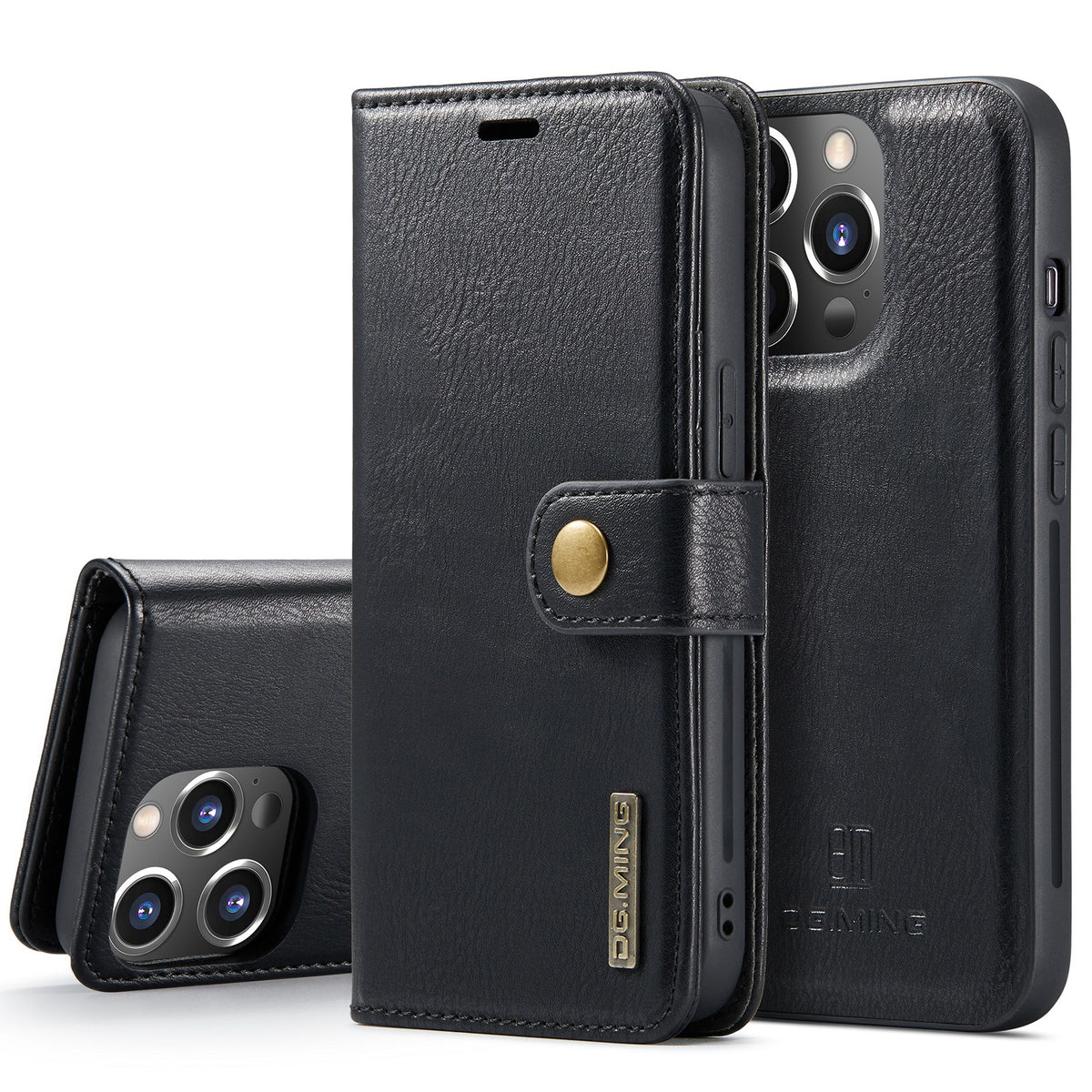 Magnet Split Phone Leather Case