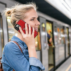 Phone Leather Case Oblique  iPhone Cover