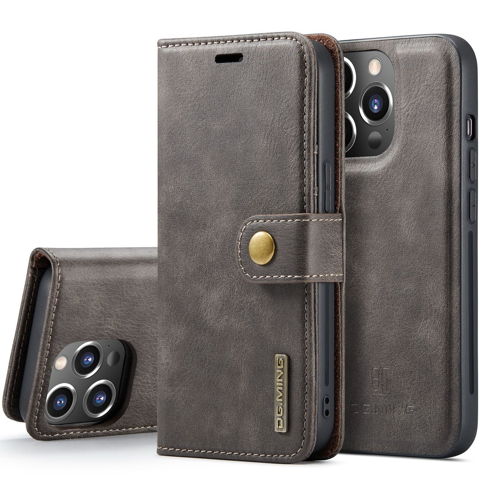 Magnet Split Phone Leather Case
