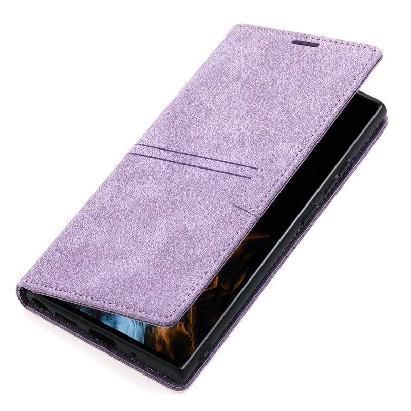 Leather IPhone case Holster Card Holder Protective Cover