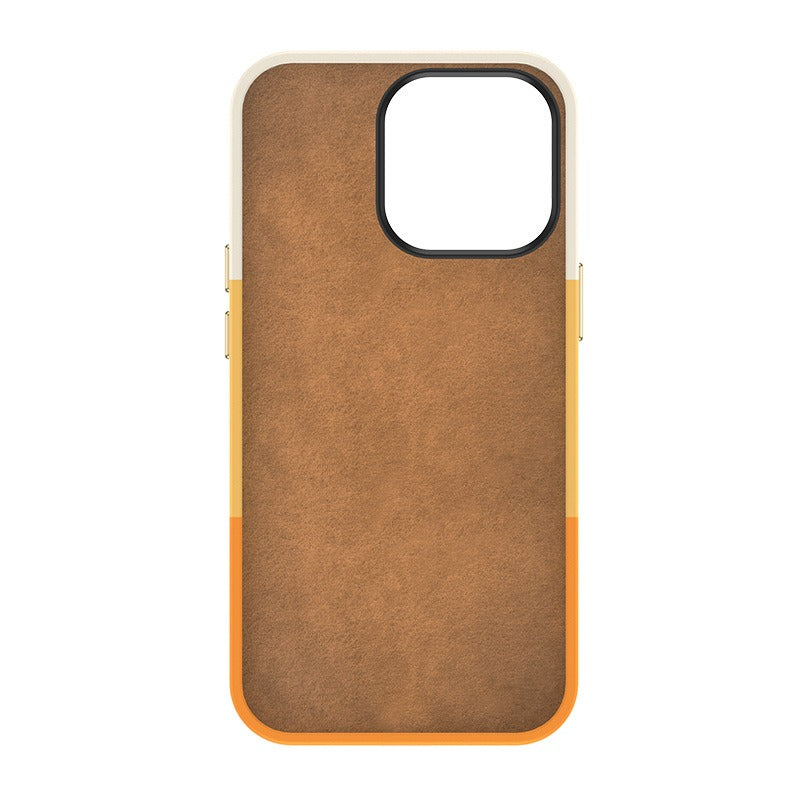 Mobile phone case  three color splicing g anti-drop case cover
