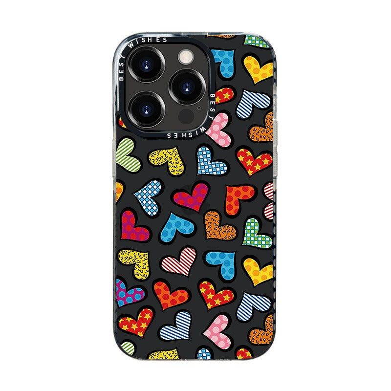 Love x Letter Transparent iPhone Case