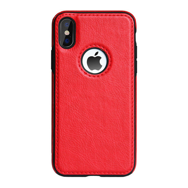 Luxury Slim PU Leather Case