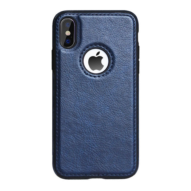 Luxury Slim PU Leather Case