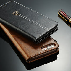 Flip Leather Phone Case Wallet Card Slots Cases