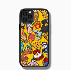 New colorful diamond cat mobile phone case