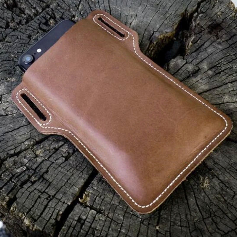 Mobile Phone Bag Waist Pack PU Leather Covers