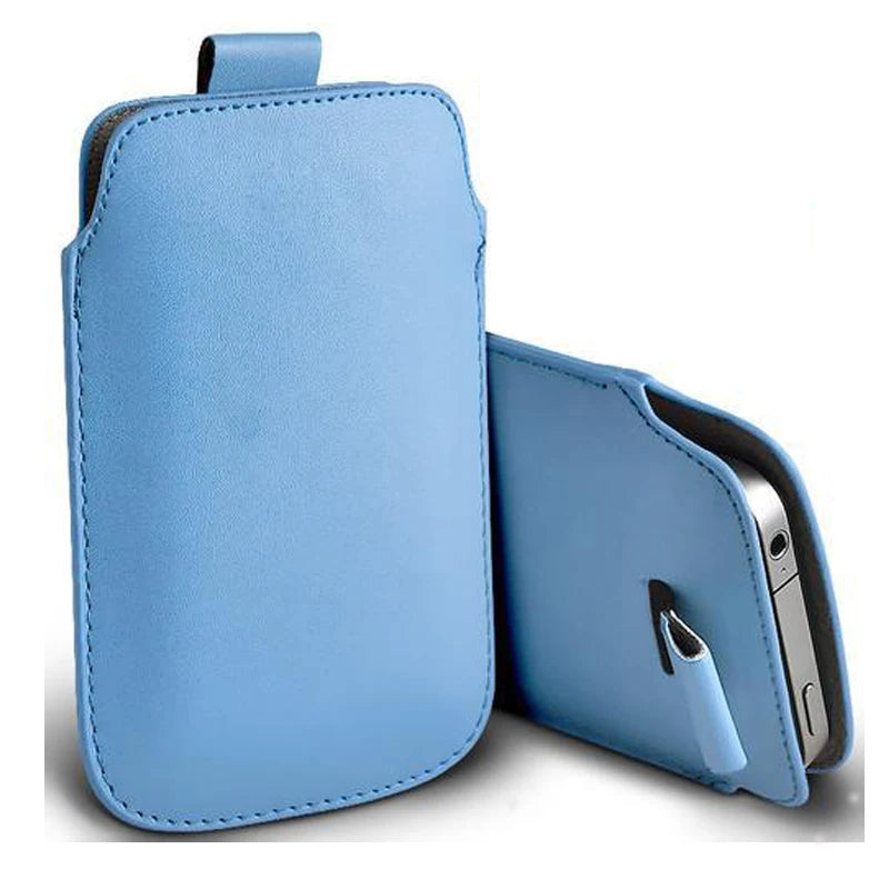 Leather Pouch Coque For iPhone  Case
