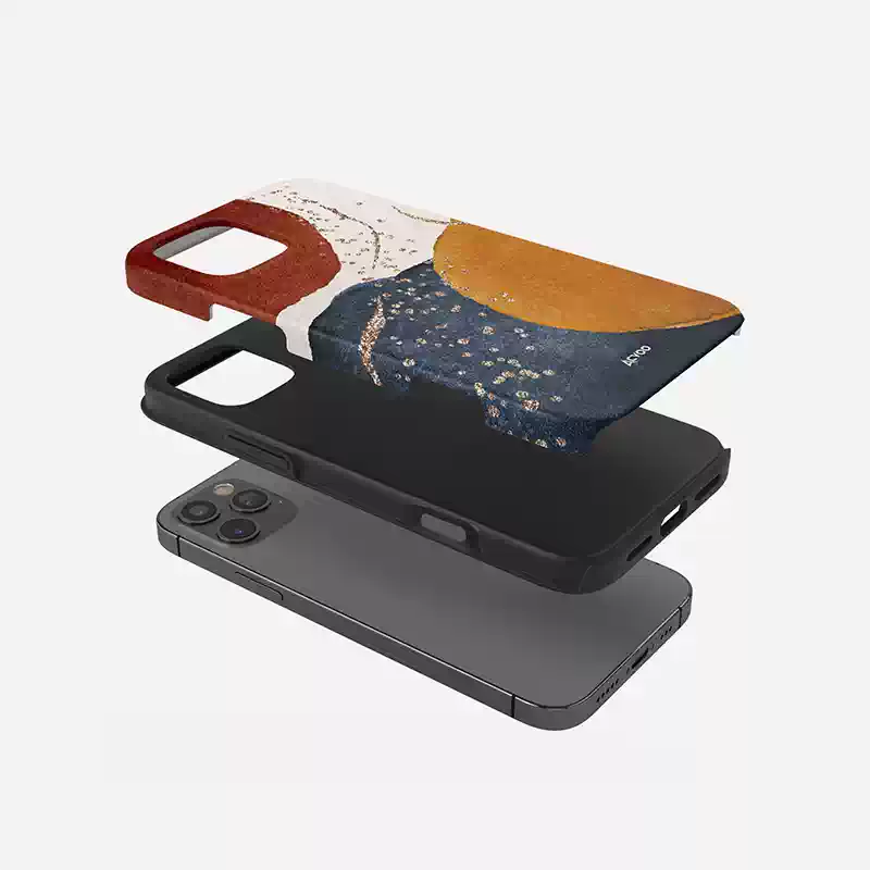 ink art line iphone mobile phone case
