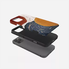 ink art line iphone mobile phone case