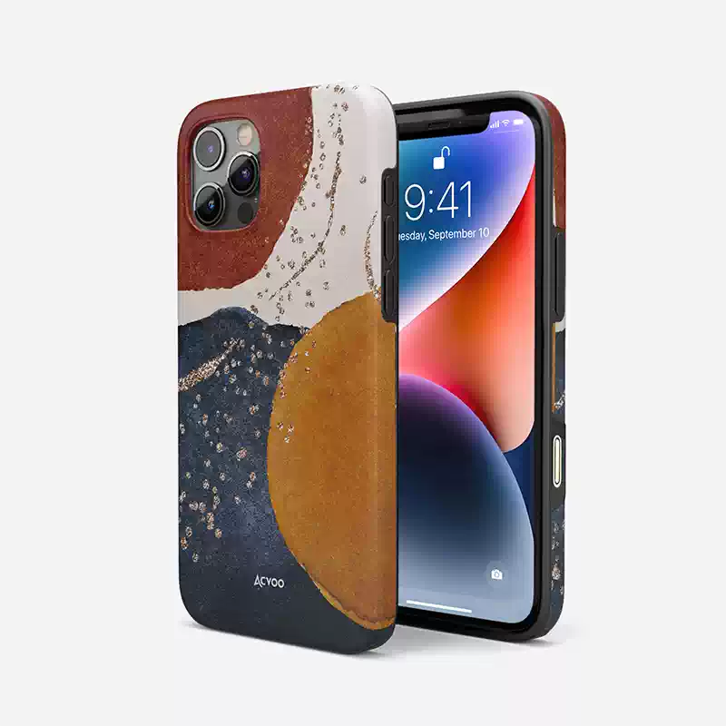ink art line iphone mobile phone case