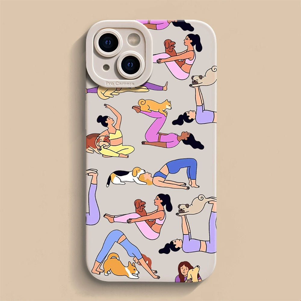 Anti-fall  cute protective cover mobile phone case