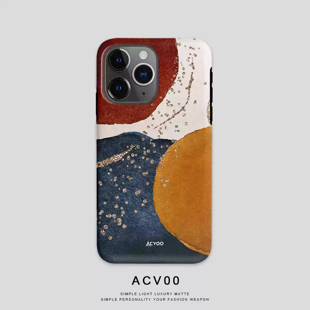 ink art line iphone mobile phone case