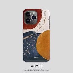 ink art line iphone mobile phone case